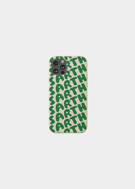 SARTH Biodegradable Logo Phone Case Forest Green