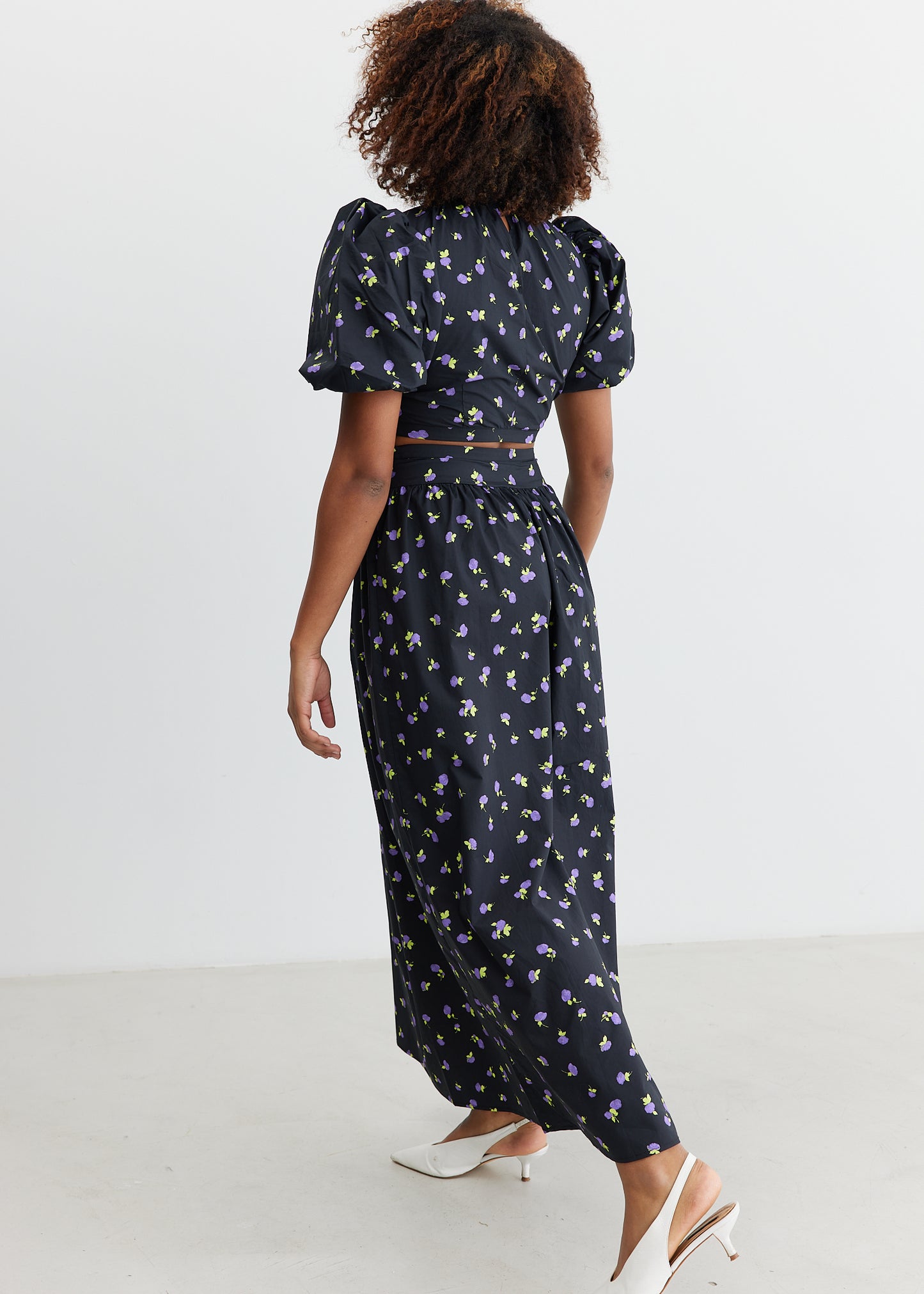 CRĀS Lovisa Dress Blooming Purple