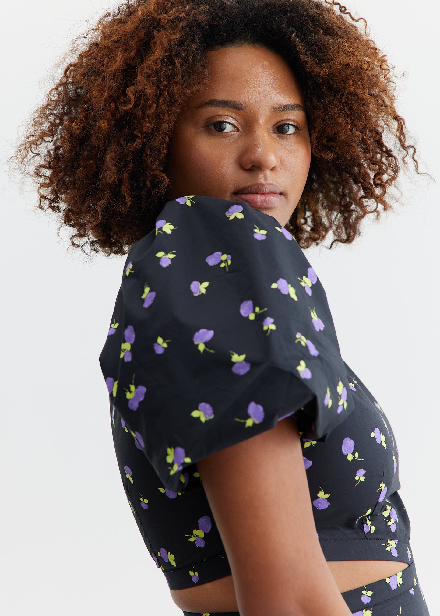 CRĀS Lovisa Dress Blooming Purple
