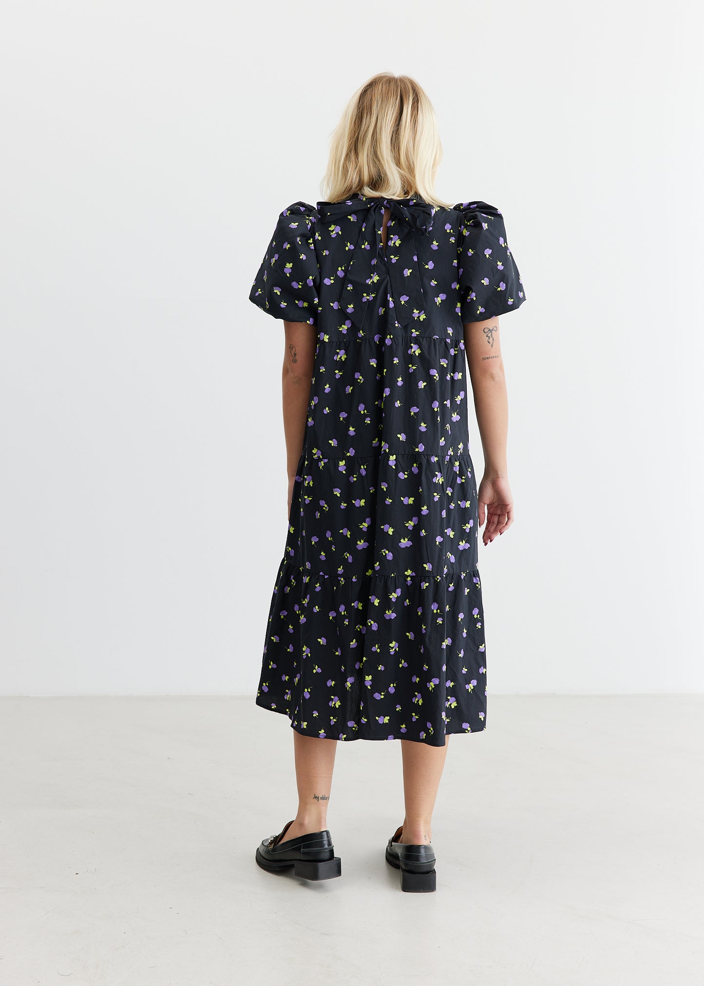 CRĀS Lydia Dress Blooming Purple