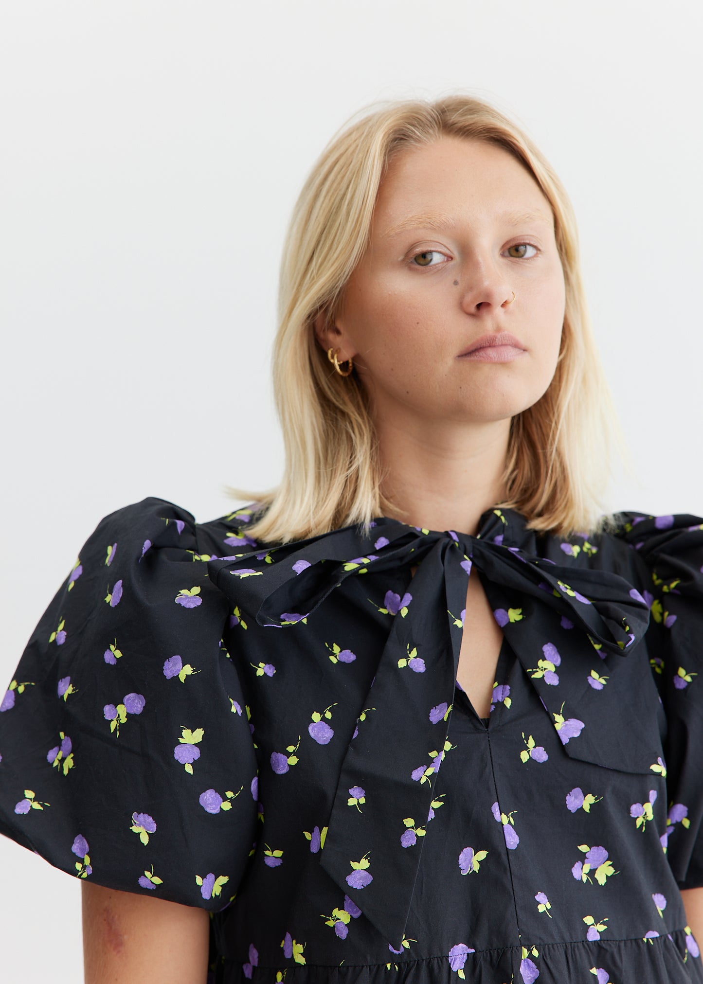 CRĀS Lydia Dress Blooming Purple