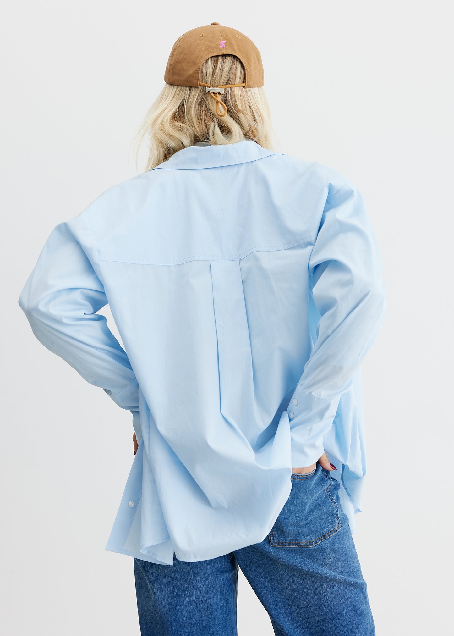 TOMORROW DENIM Jane Crisp Oversize Shirt