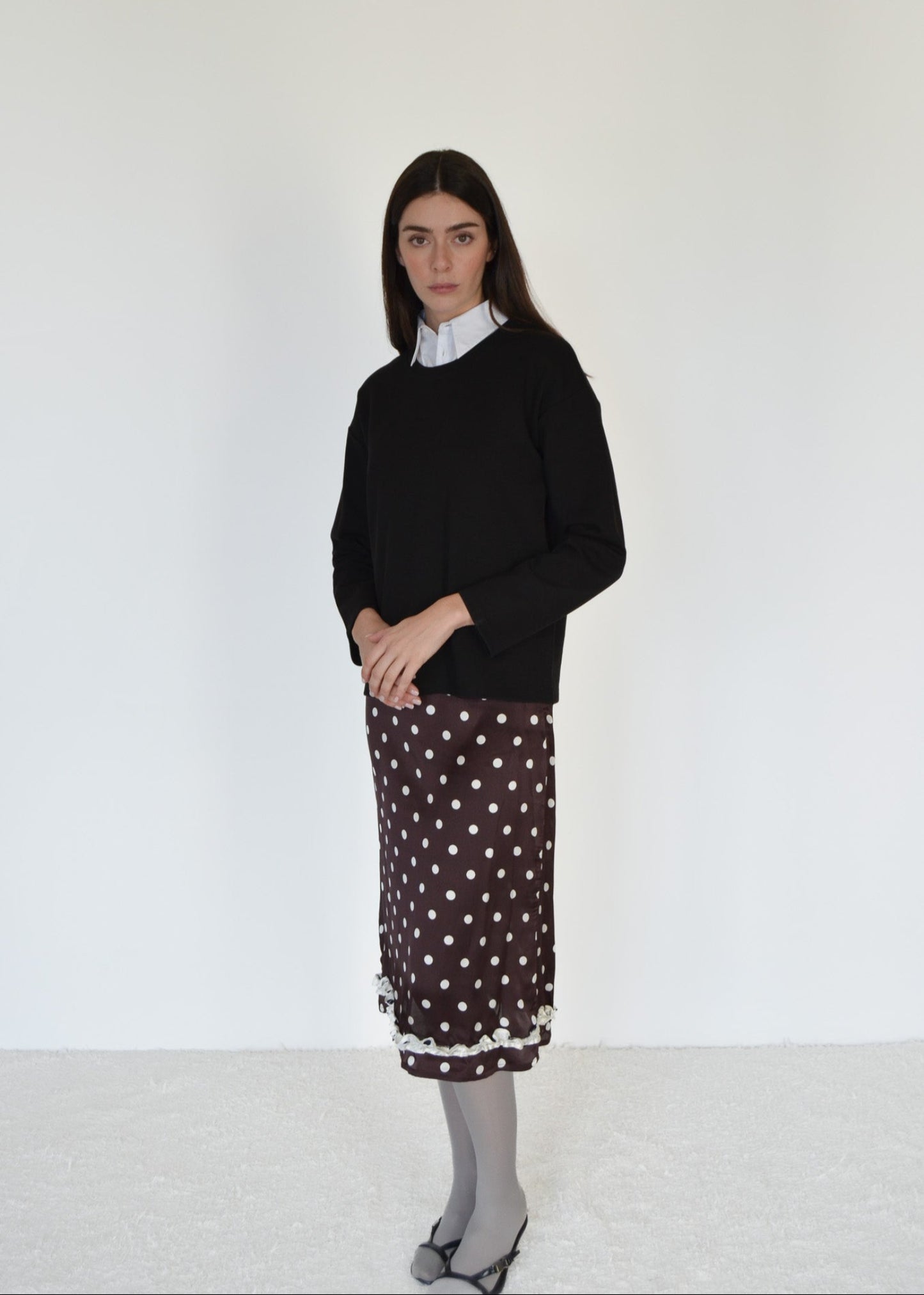 SIGNE Anais skirt Polka dot