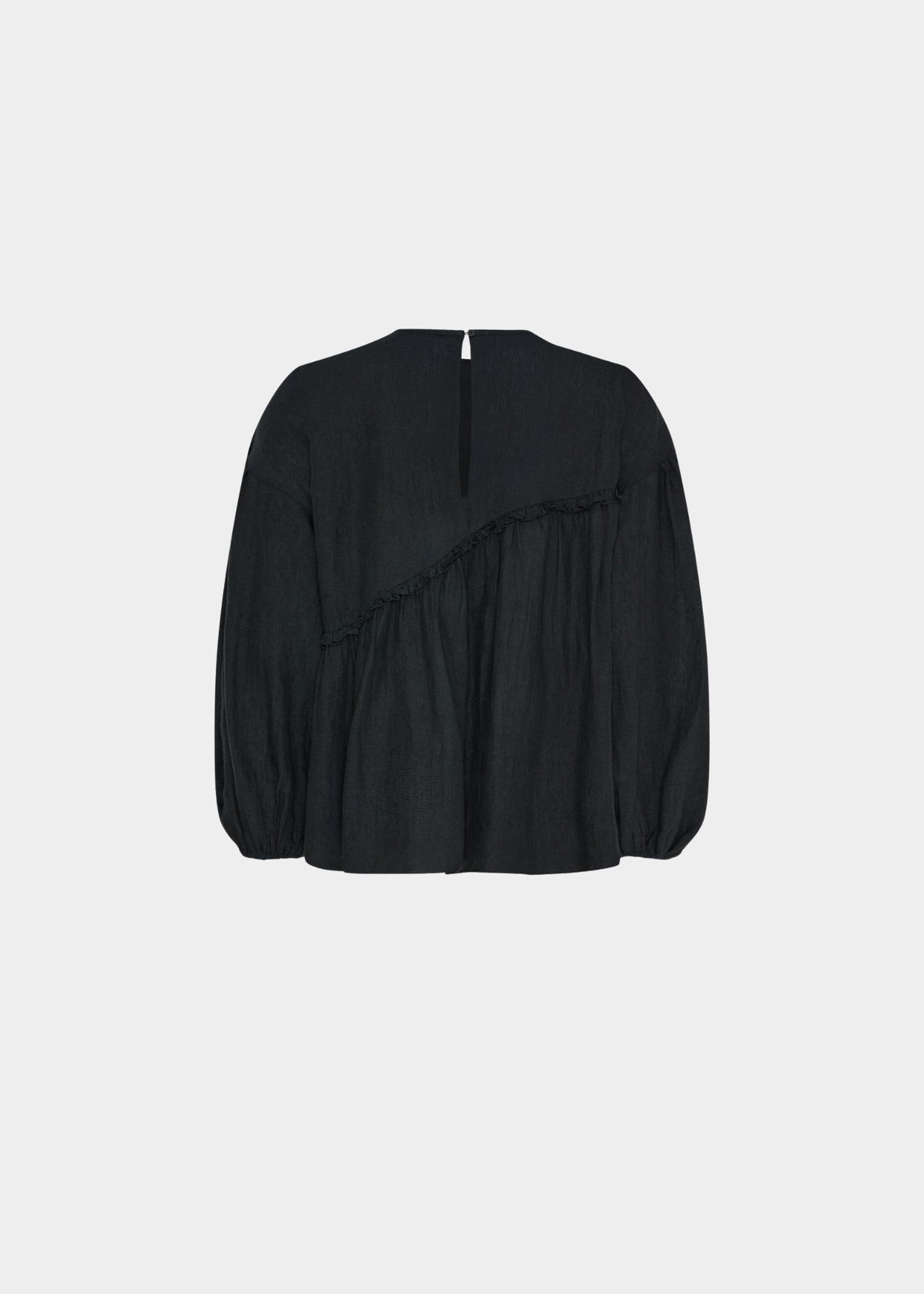 ANNE MI Kaya LS Blouse Black