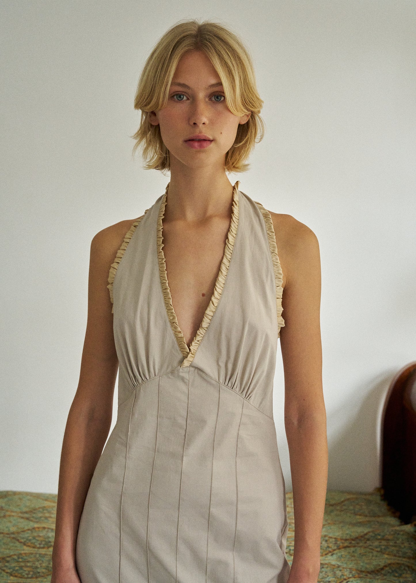 SIGNE Dora Dress Feather Grey