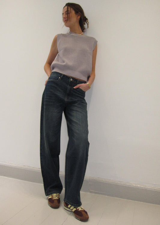 TOMORROW DENIM Kaia Slung Jeans Riverside