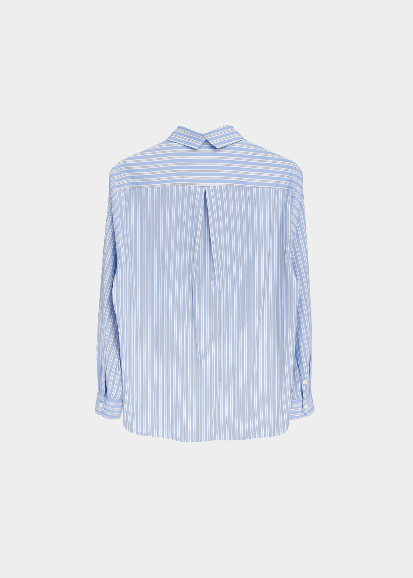 SCHULZ BY CROWD Sanne Shirt Light Blue White Stripes