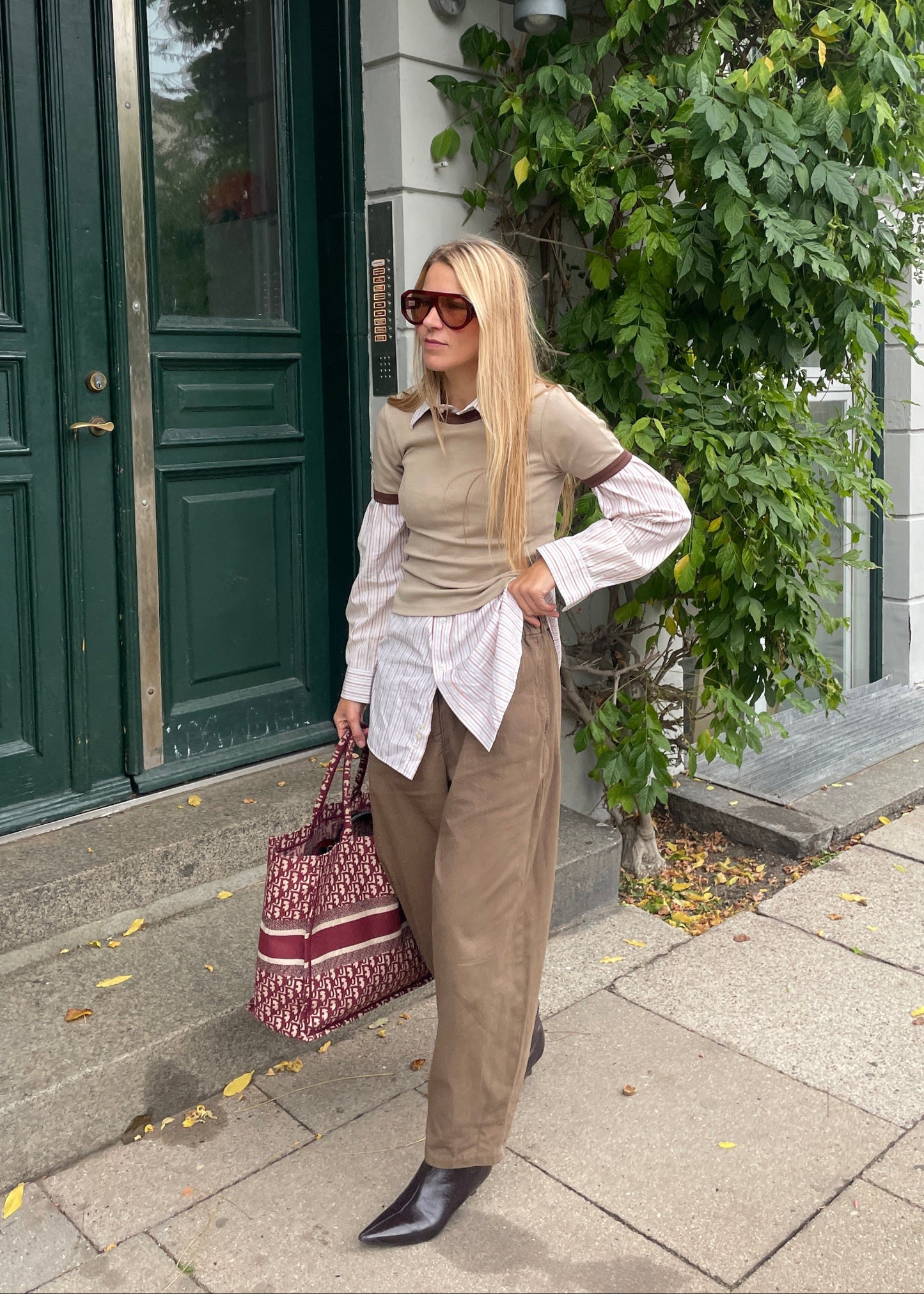 SIGNE June T-shirt Taupe