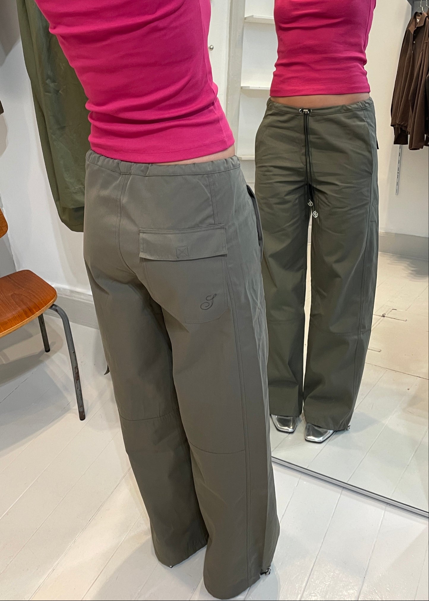 SIGNE Lea Pants Stone