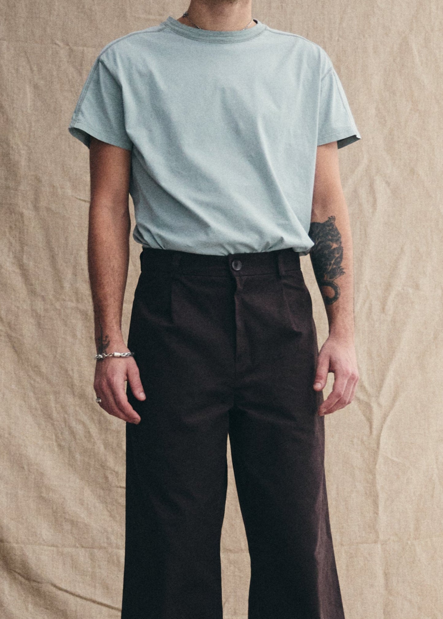 UNIFORM GARMENTS Akira Pants Cocoa Brown