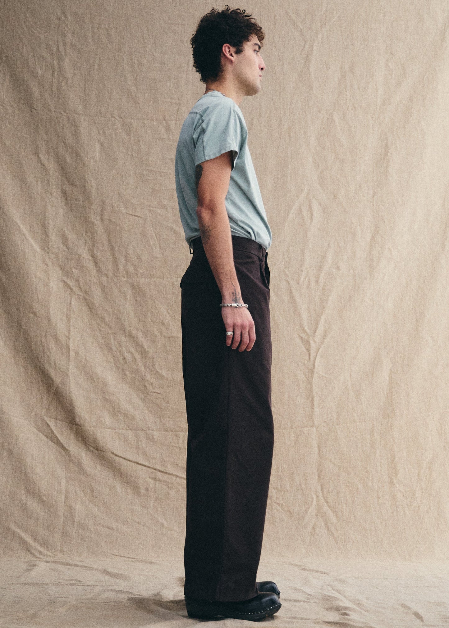 UNIFORM GARMENTS Akira Pants Cocoa Brown