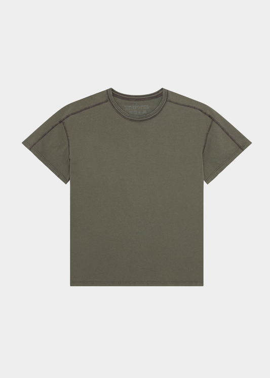 UNIFORM GARMENTS Willow SS Tee Charcoal