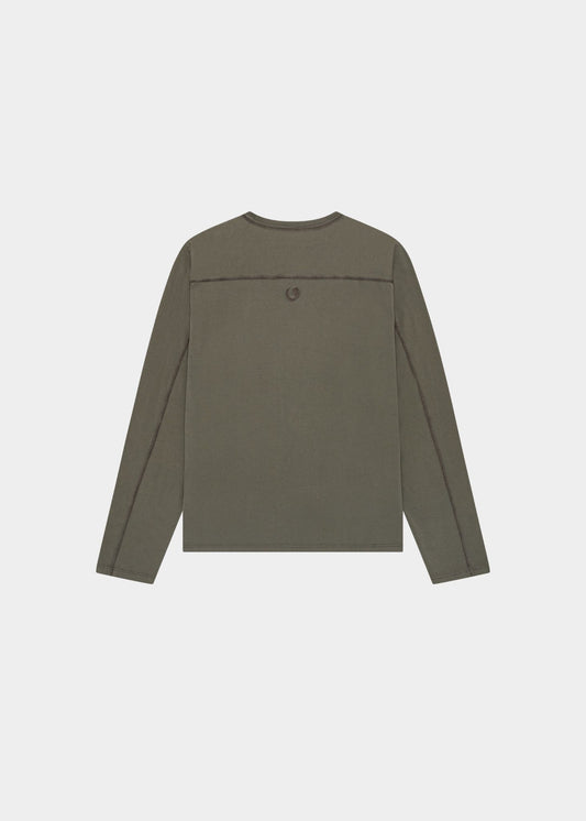 UNIFORM GARMENTS Willow LS Tee Charcoal