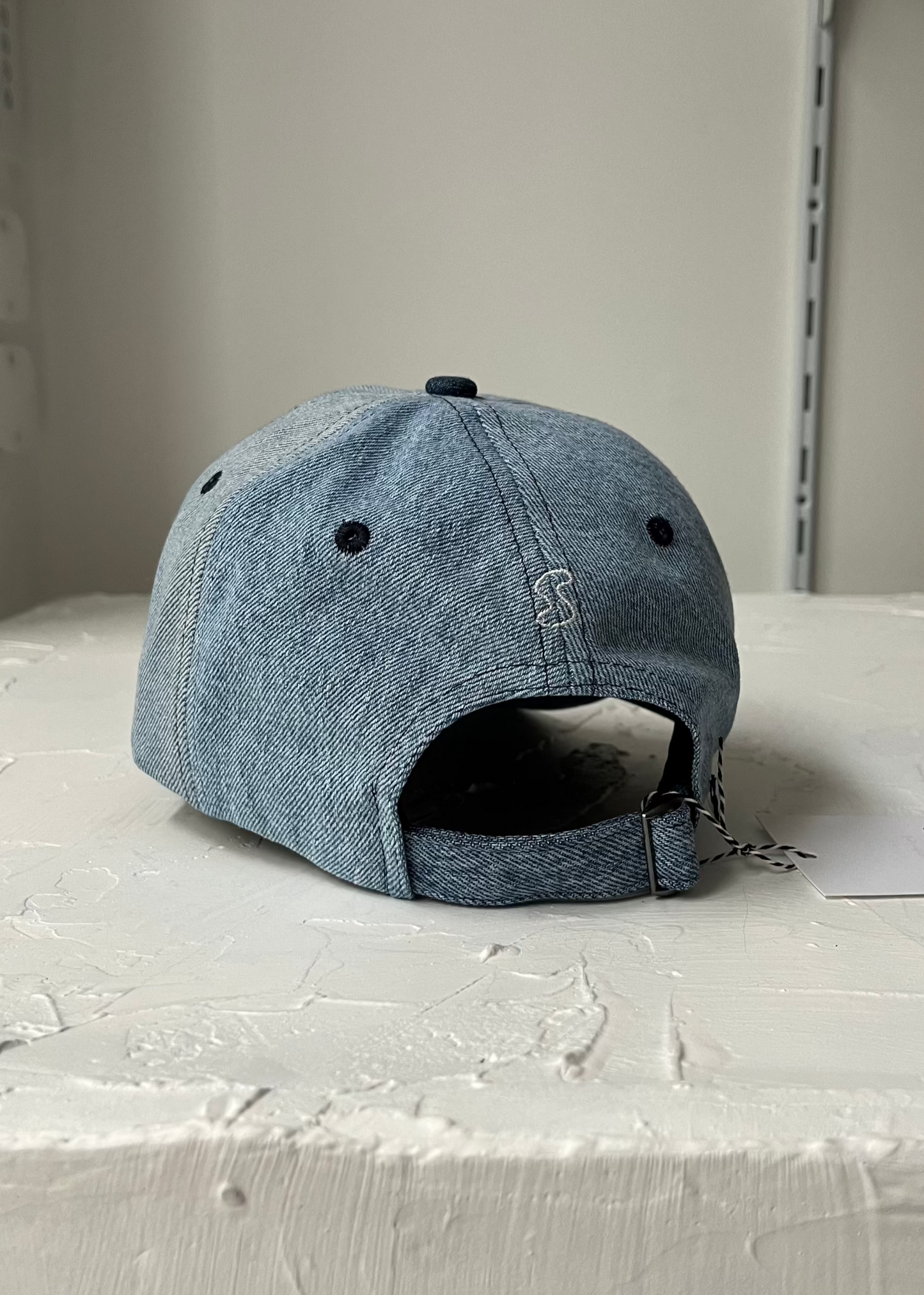 SARTH Upcycled Cap Washed Light Blue Denim #10