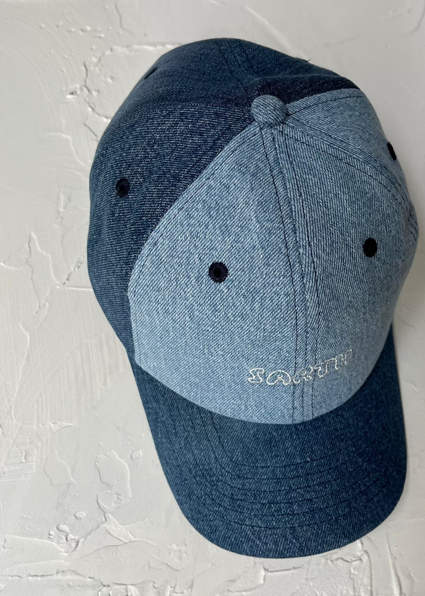 SARTH Upcycled Cap Blue Denim Mix #11