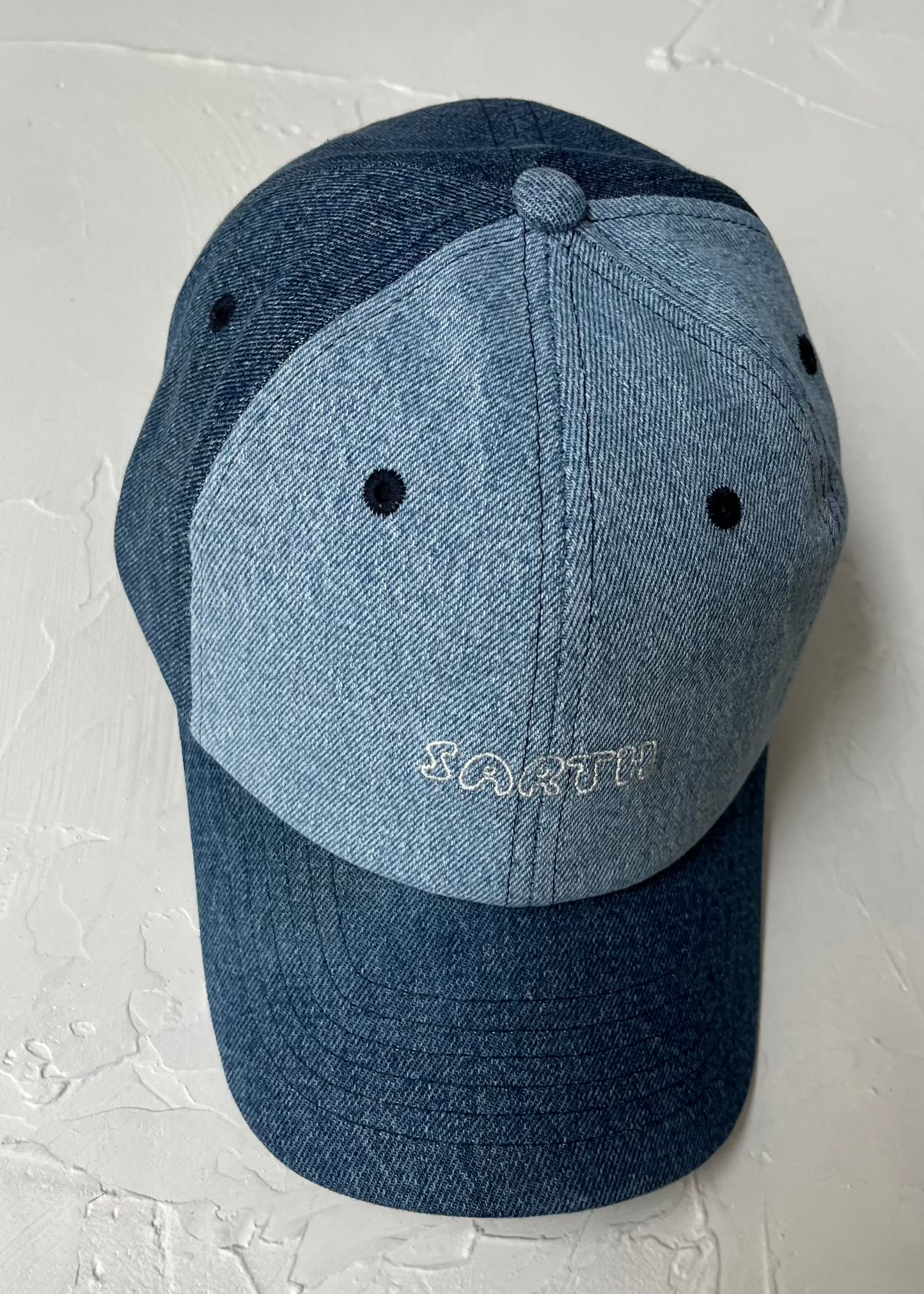 SARTH Upcycled Cap Blue Denim Mix #11