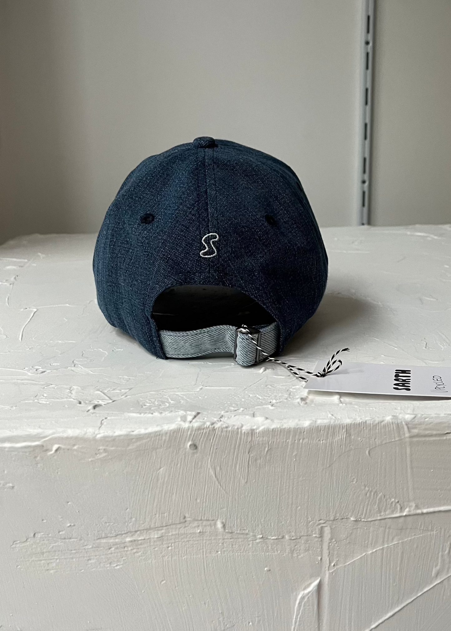 SARTH Upcycled Cap Washed Blue Denim Mix #13