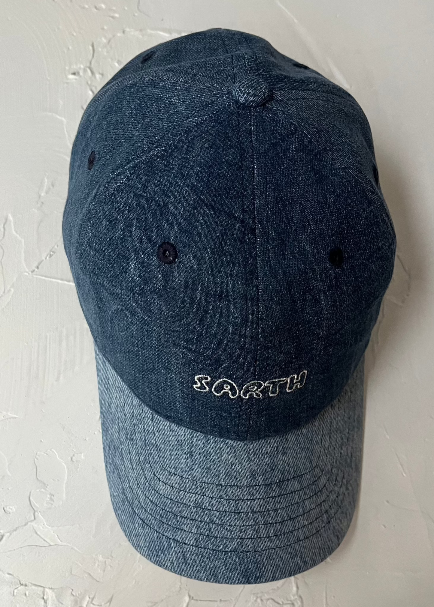 SARTH Upcycled Cap Washed Blue Denim Mix #13