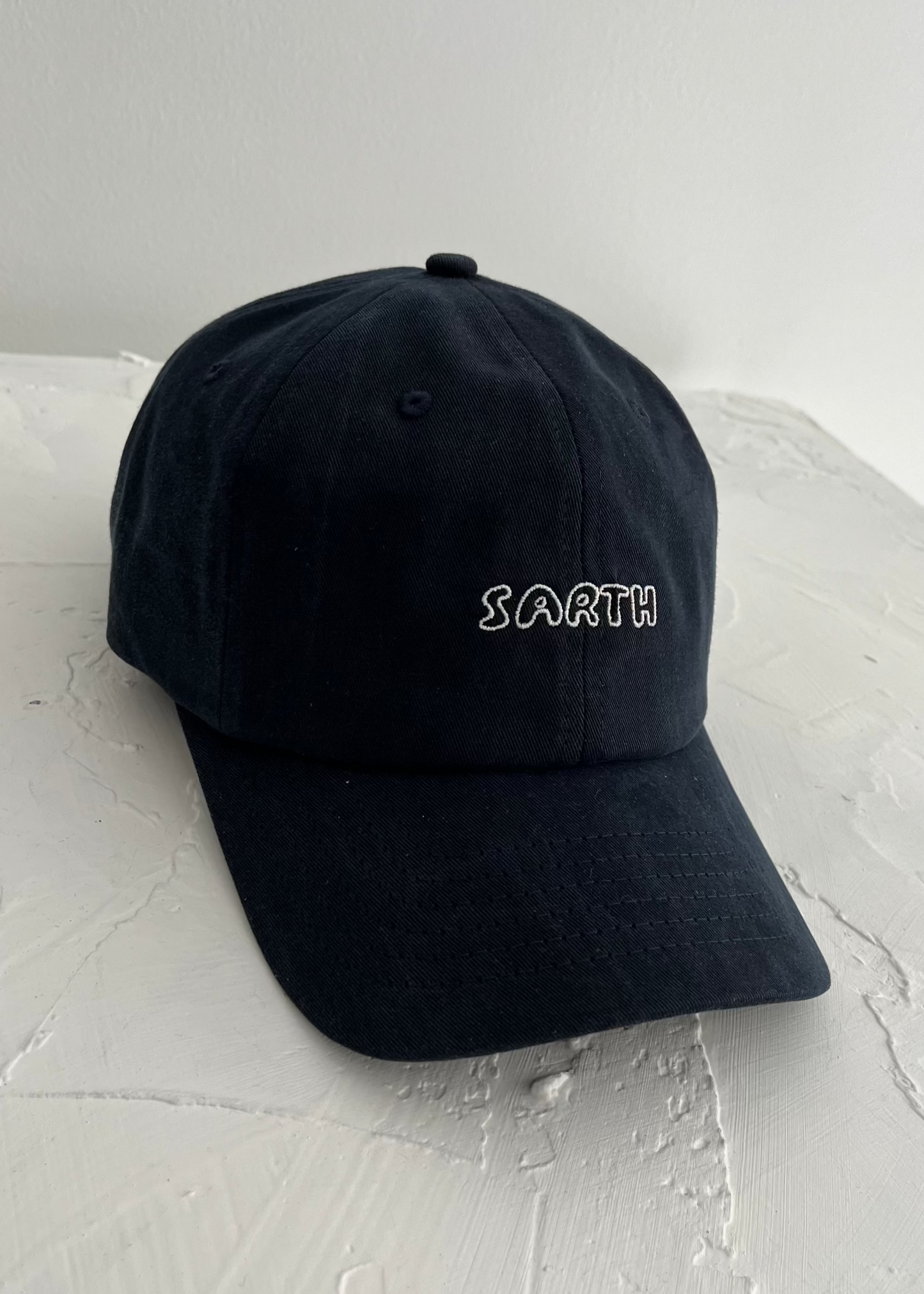 upcycled baseball cap