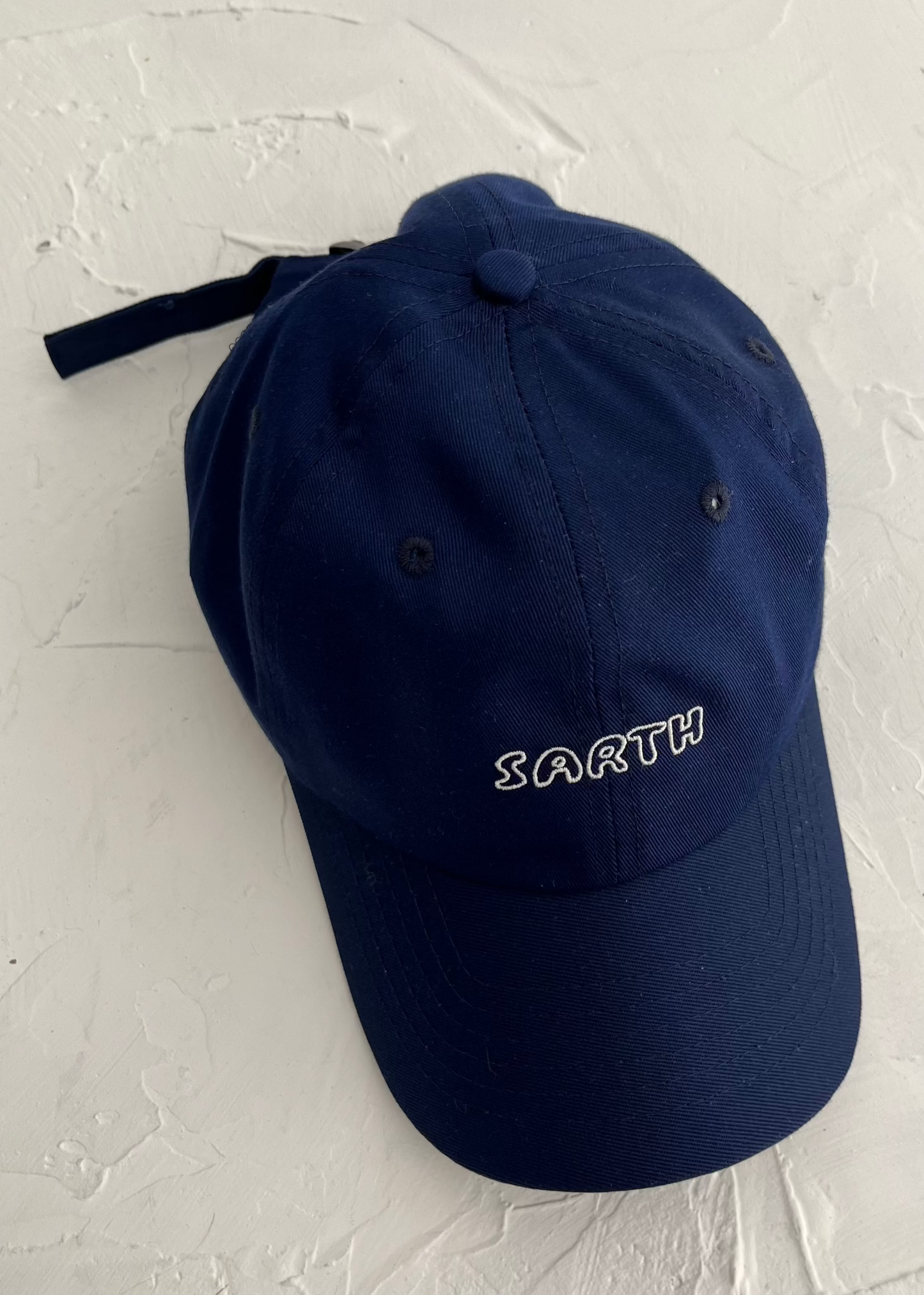 upcycled baseball cap