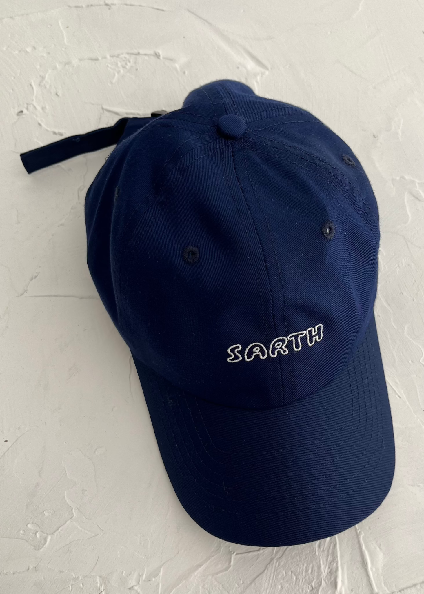 upcycled baseball cap