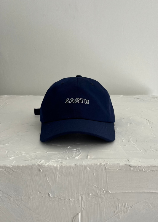 upcycled baseball cap