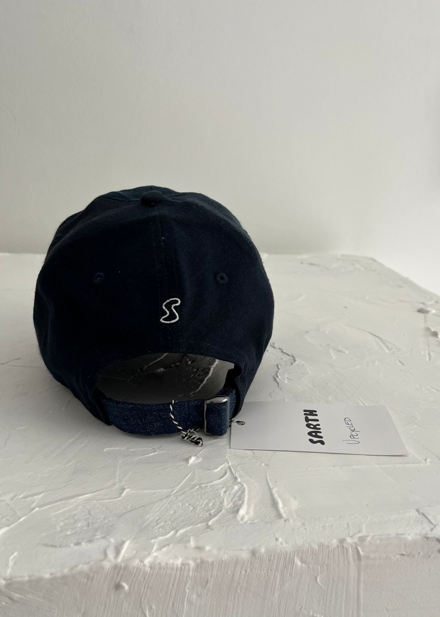 SARTH Upcycled Cap Navy & Black Mix #4