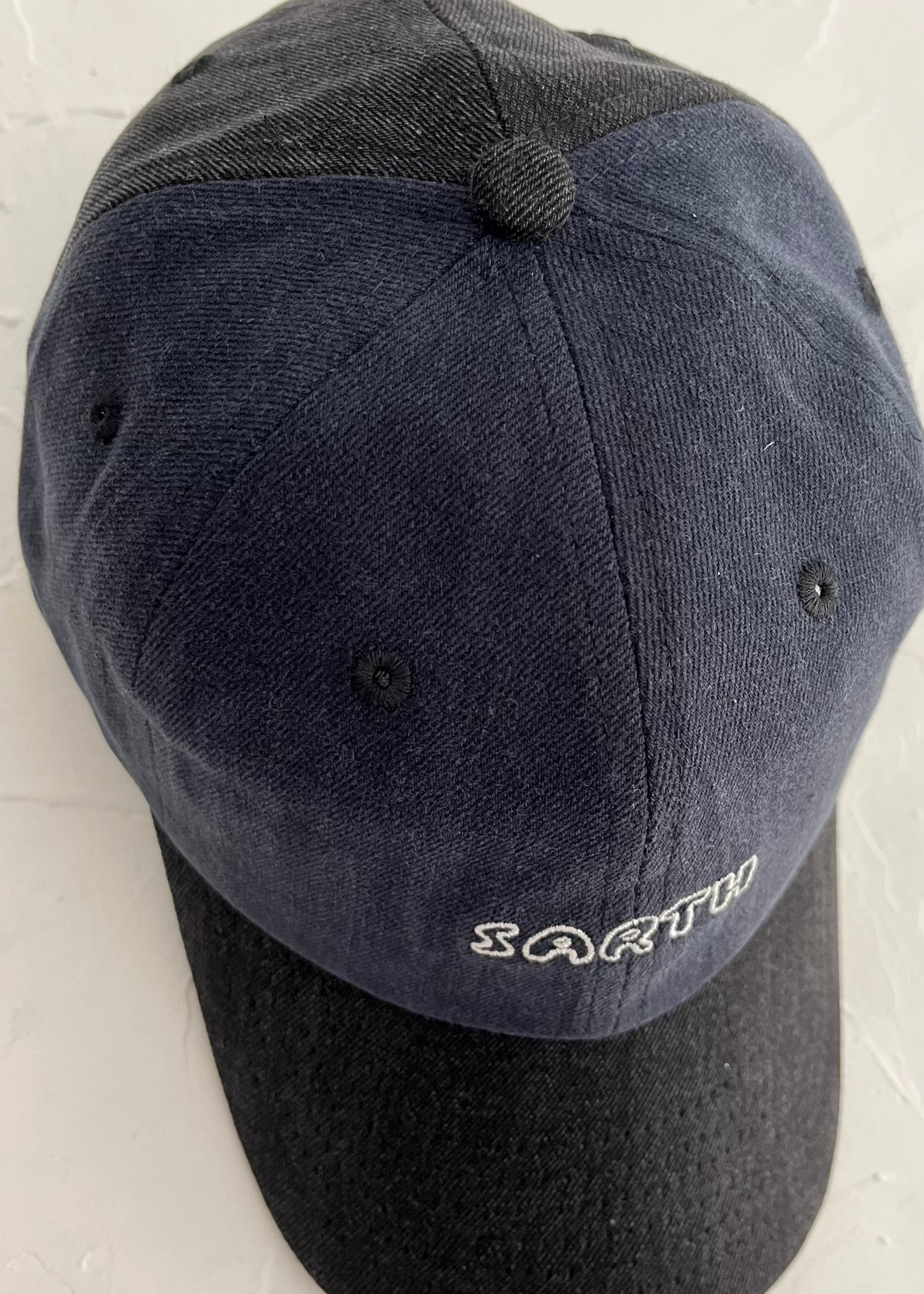 SARTH Upcycled Cap Navy & Black Mix #4