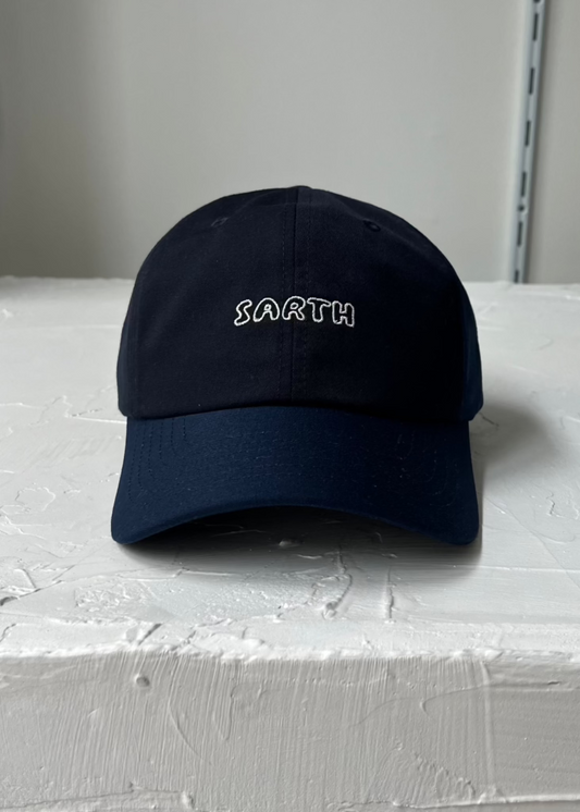 SARTH Upcycled Cap Blue & Navy Mix #6