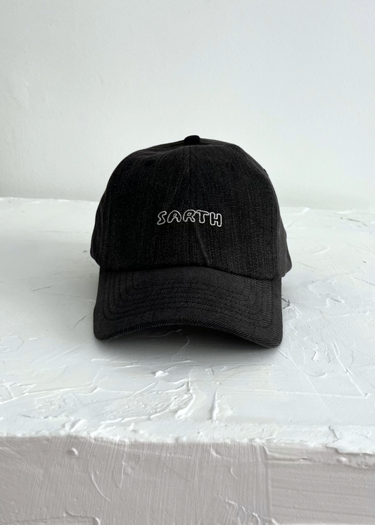 SARTH Upcycled Cap Washed Black #8