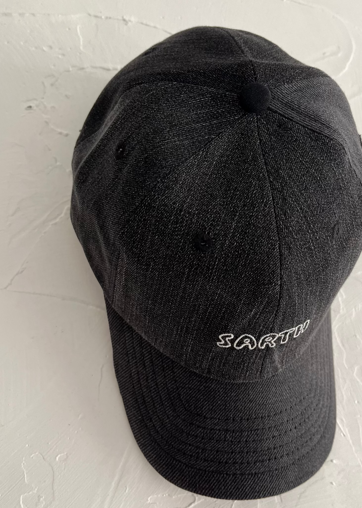 SARTH Upcycled Cap Washed Black #8