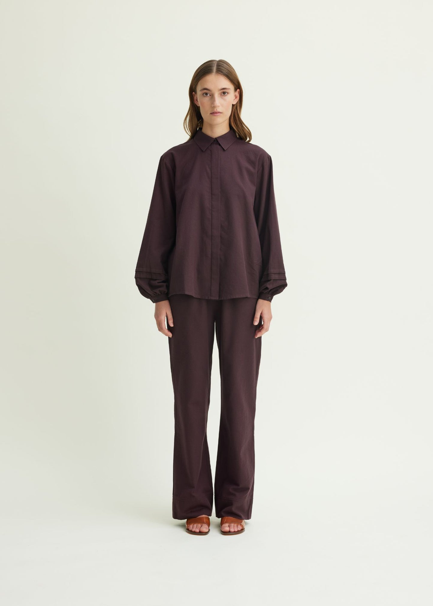 SCHULZ BY CROWD Selma Shirt Bordeaux