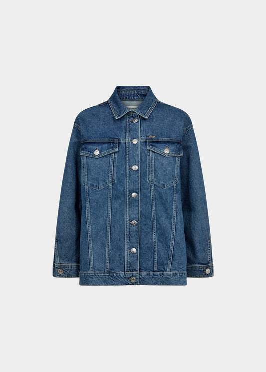 TOMORROW DENIM Arizona Oversize Denim Jacket Long Beach