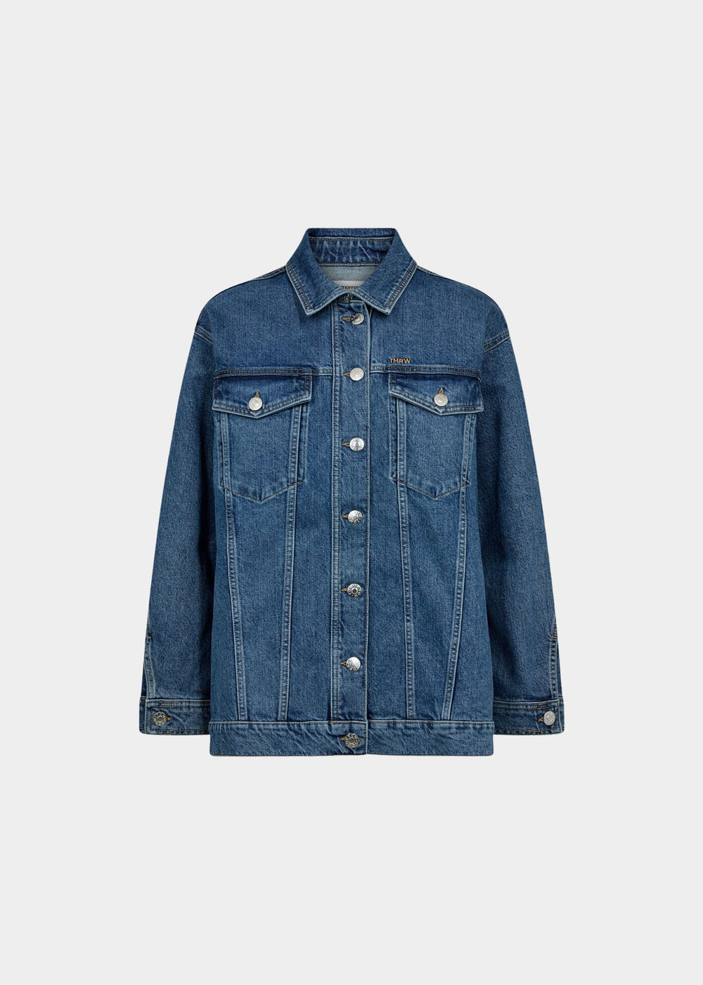 TOMORROW DENIM Arizona Oversize Denim Jacket Long Beach