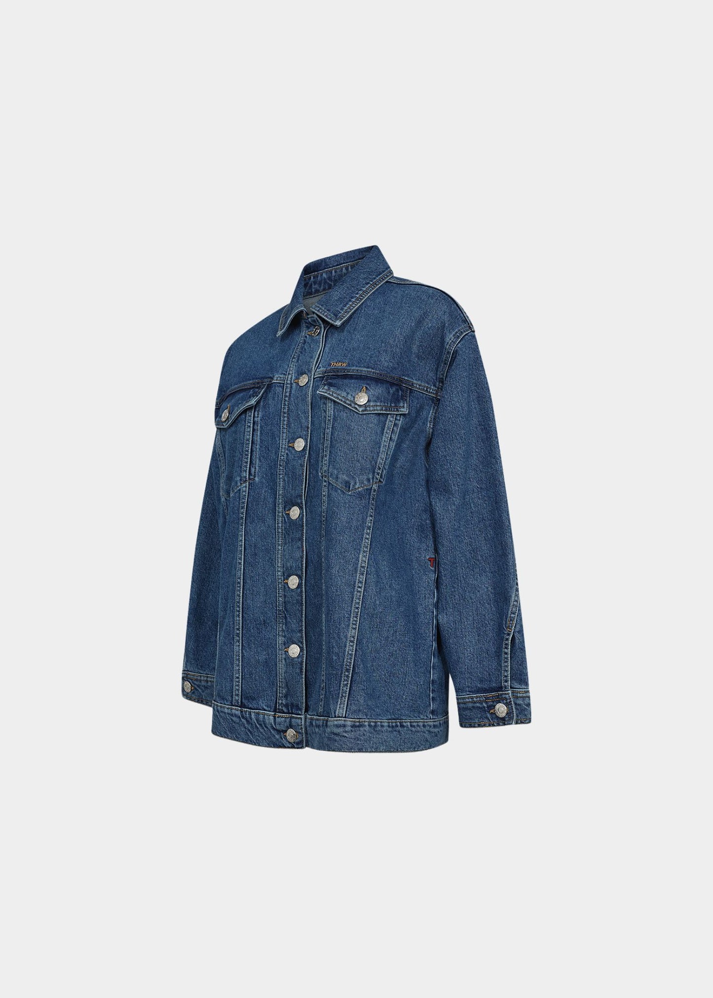TOMORROW DENIM Arizona Oversize Denim Jacket Long Beach