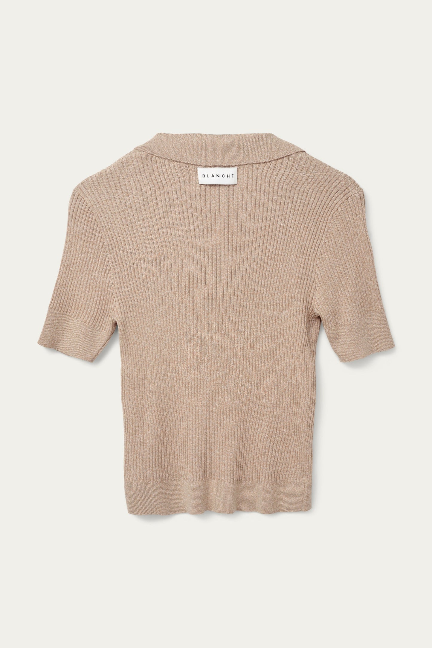 BLANCHE Seawool Polo Savannah Tan