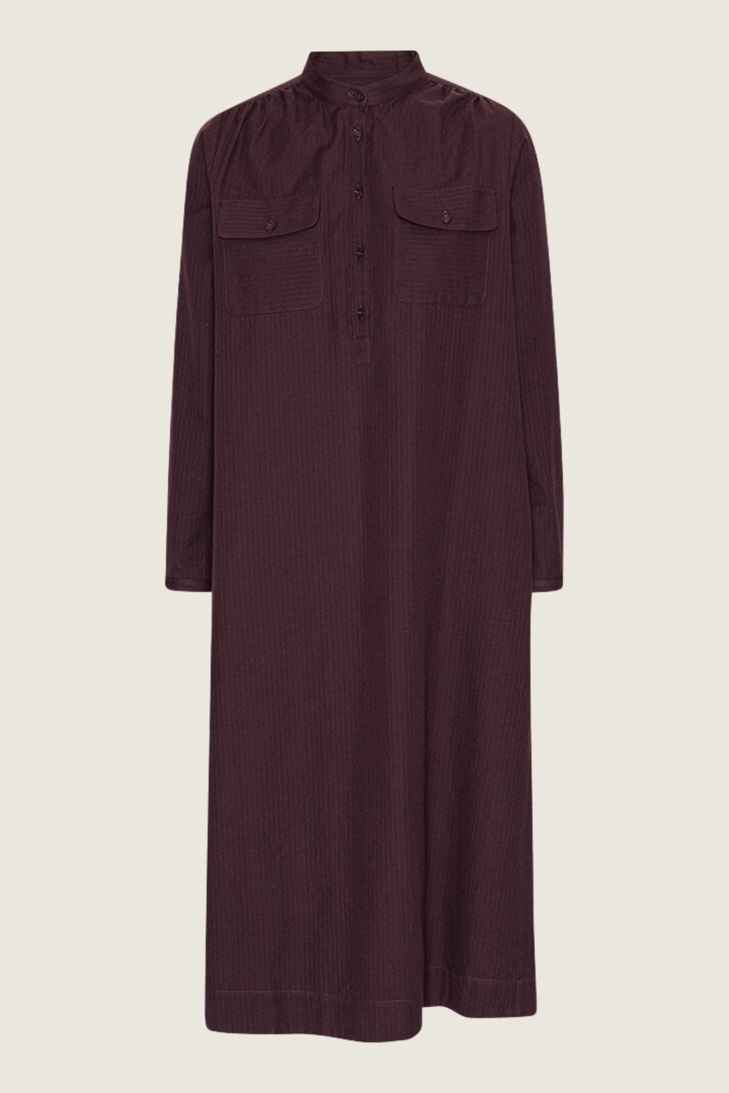 SCHULZ BY CROWD Danja Shirt Dress Bordeaux
