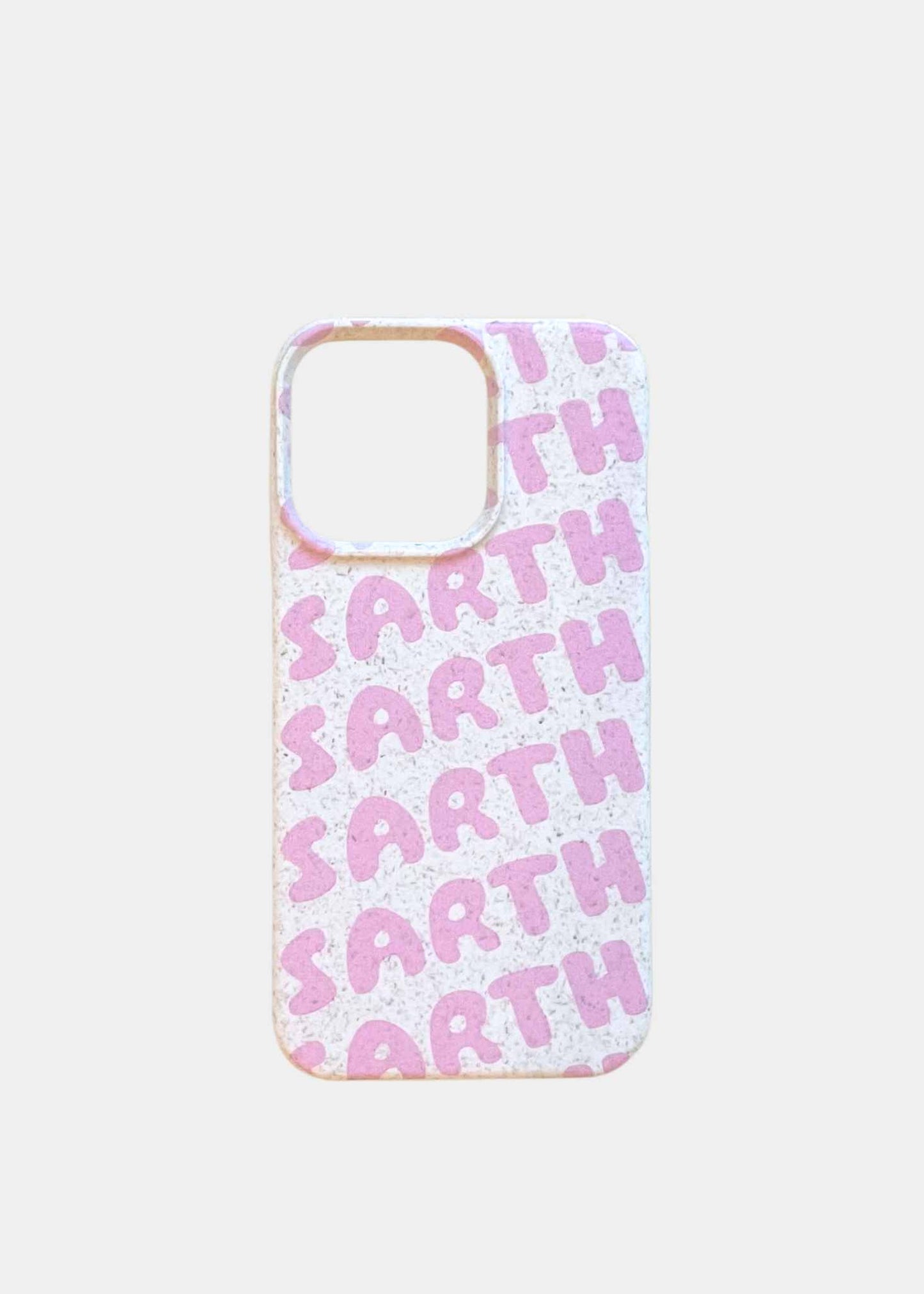 SARTH Biodegradable Logo Phone Case Pink