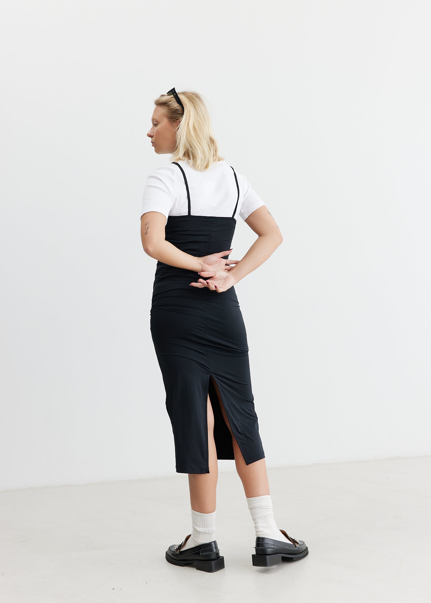 ESMÉ STUDIOS Blossom O-Neck Rib White