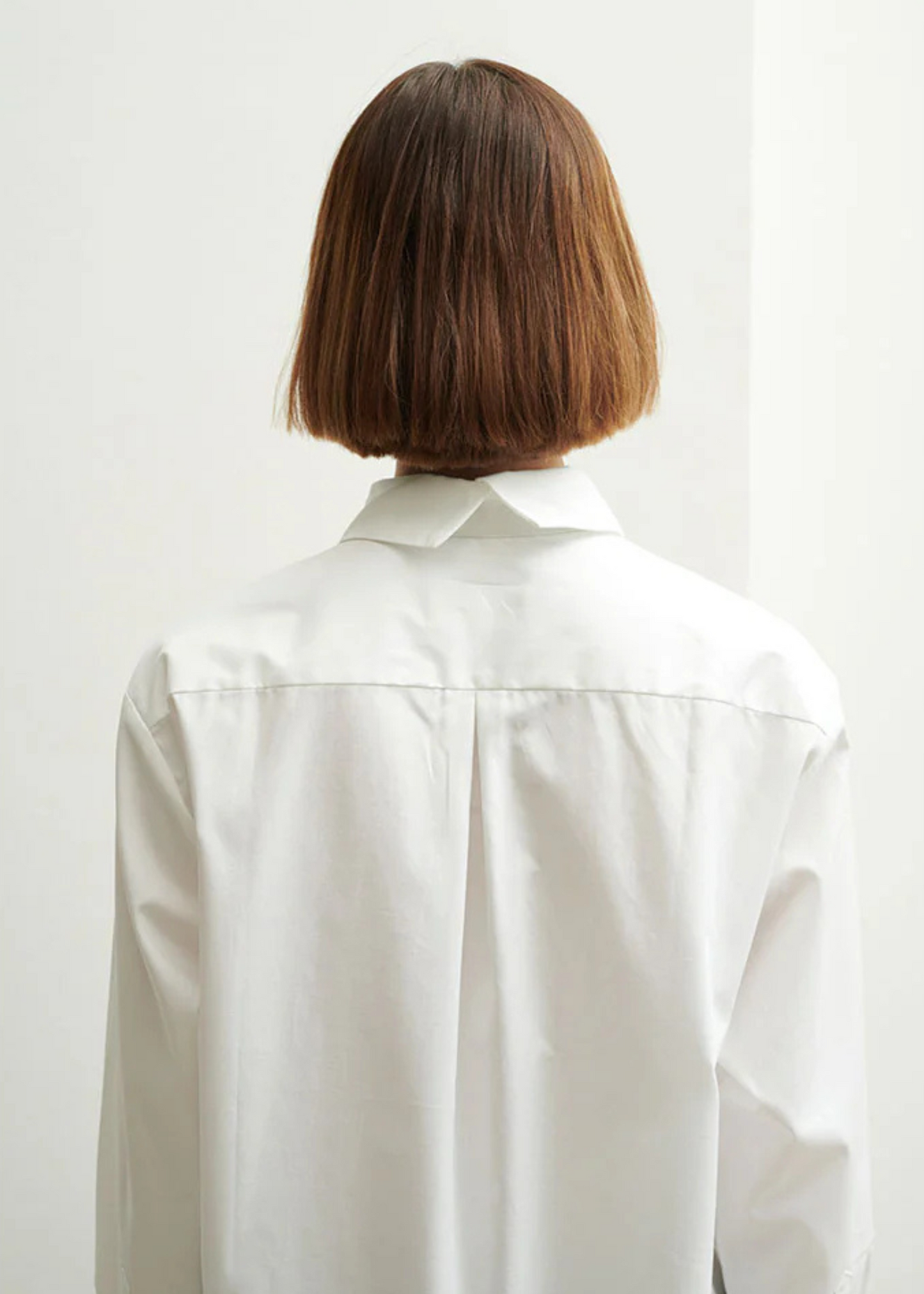 SCHULZ BY CROWD Sanne Oversize Shirt White