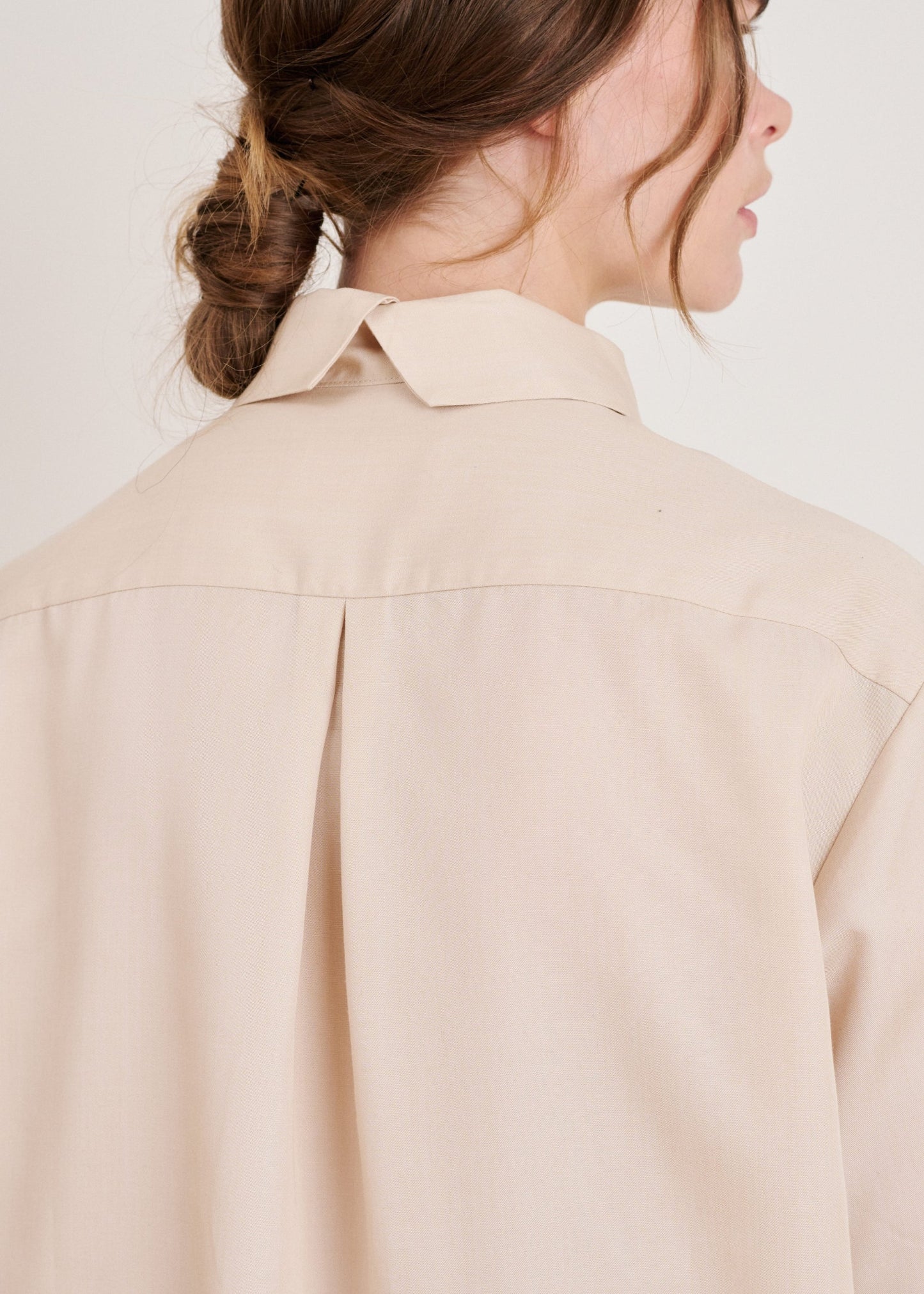 SCHULZ BY CROWD Sanne Oversize Shirt Tencel