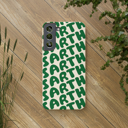 SARTH Biodegradable Logo Phone Case Forest Green