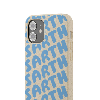 SARTH Biodegradable Logo Phone Case Ocean Blue