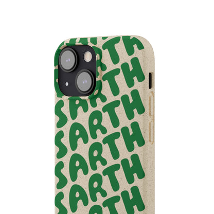 SARTH Biodegradable Logo Phone Case Forest Green