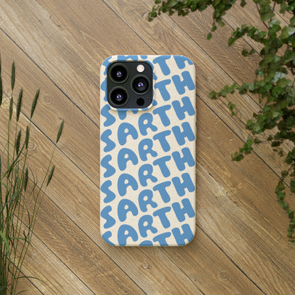 SARTH Biodegradable Logo Phone Case Ocean Blue