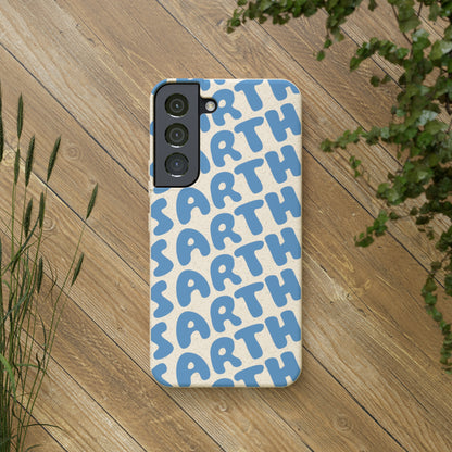 SARTH Biodegradable Logo Phone Case Ocean Blue