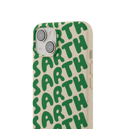 SARTH Biodegradable Logo Phone Case Forest Green