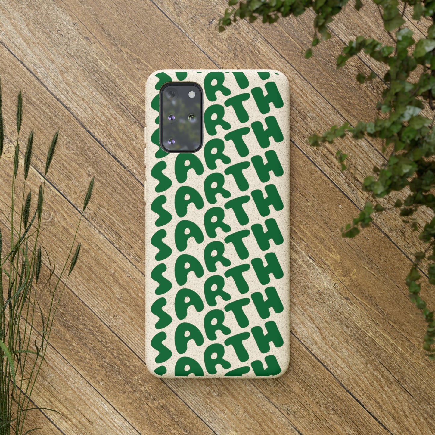 SARTH Biodegradable Logo Phone Case Forest Green