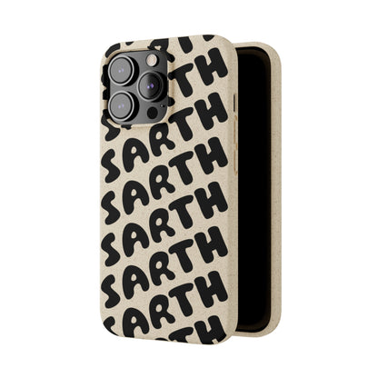 SARTH BIODEGRADABLE LOGO PHONE CASE