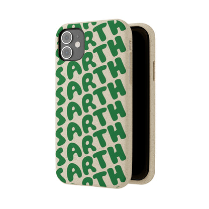 SARTH Biodegradable Logo Phone Case Forest Green